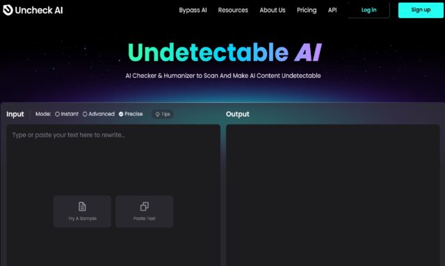Uncheck AI