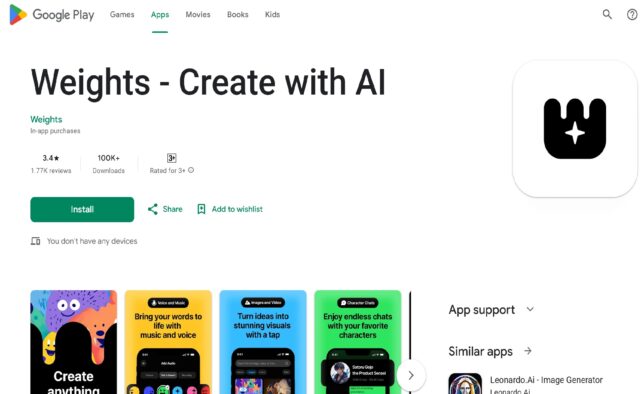 Weights AI