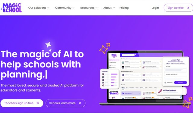 Magic school AI